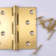 Brass Door Hinges Bearing 4x4: #Bearing #Brushed #Gold #SB #4x4
