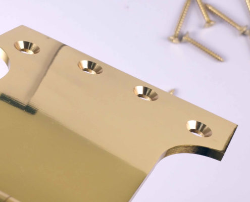 Brass Door Hinges I-shape: #I-Shape #Bright #Gold #P&L (2)