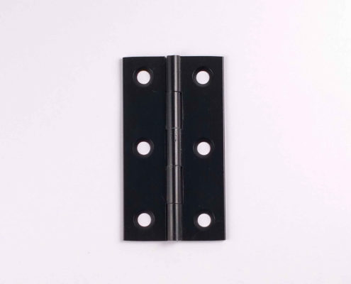 Brass Door Hinges Copper Pin: #Small #Copper-Pin #FlatOpen #Black