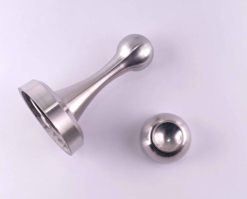 Stainless Steel Door Stoppers Strong Magnetic: #Holder #StrongMagnetic #BrushedSilver #SS #304 (4)