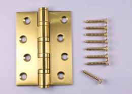 Stainless Steel Door Hinges Bearing Gold: #Bearing #Brushed #Gold #SB