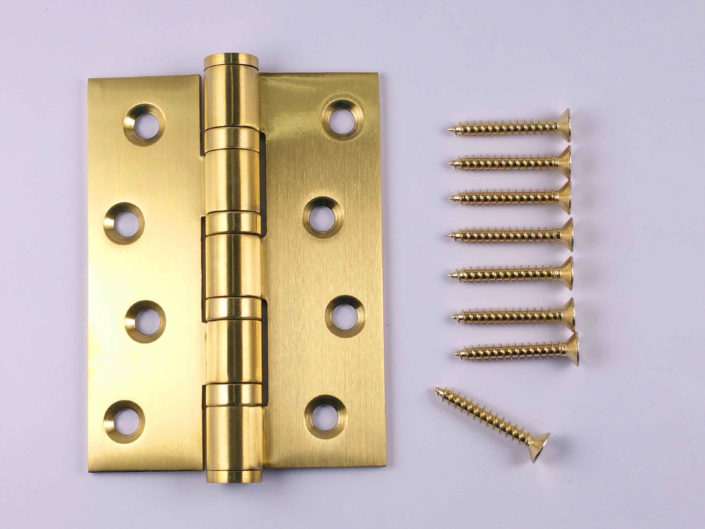 Stainless Steel Door Hinges Bearing Gold: #Bearing #Brushed #Gold #SB