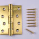 Stainless Steel Door Hinges Bearing Gold: #Bearing #Brushed #Gold #SB