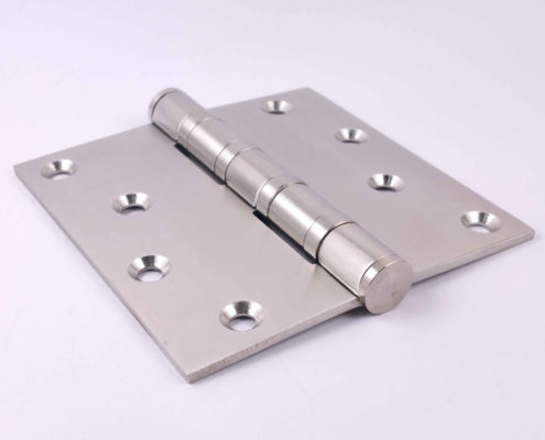 Stainless Steel Door Hinges Bearing 4x4: #Bearing #Brushed #Silver #SS #4X4 (5)