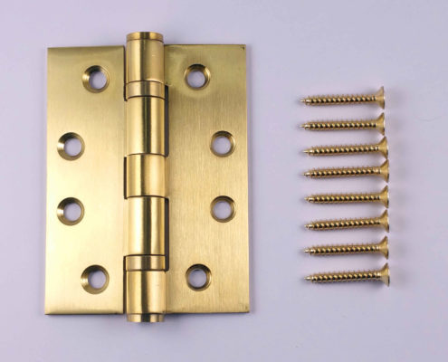 Stainless Steel Door Hinges Bearing SB: #BearingHinges #BrushedGold #SB