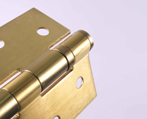 Stainless Steel Door Hinges Bearing SB: #BearingHinges #BrushedGold #SB (5)