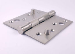 Stainless Steel Door Hinges Anti Theft: #DoubleAntiTheft #BrushedSilver #SS