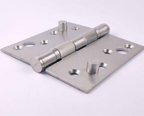 Stainless Steel Door Hinges Anti Theft: #DoubleAntiTheft #BrushedSilver #SS